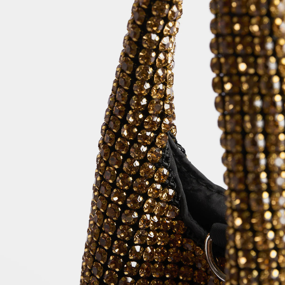 dazzle handbag cruelty free Sparkly Rhinestone evening bag brilly giarite
