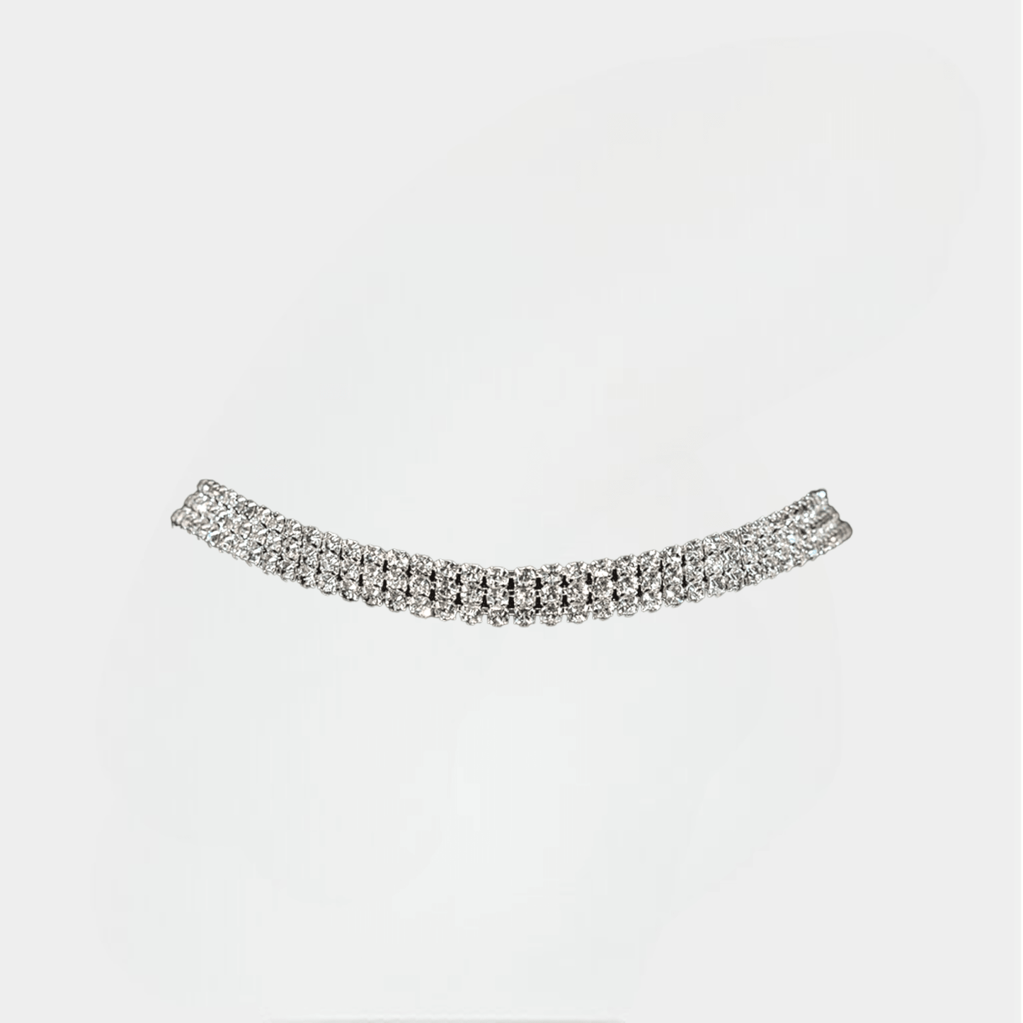 dazzling shining luxurious choker necklace