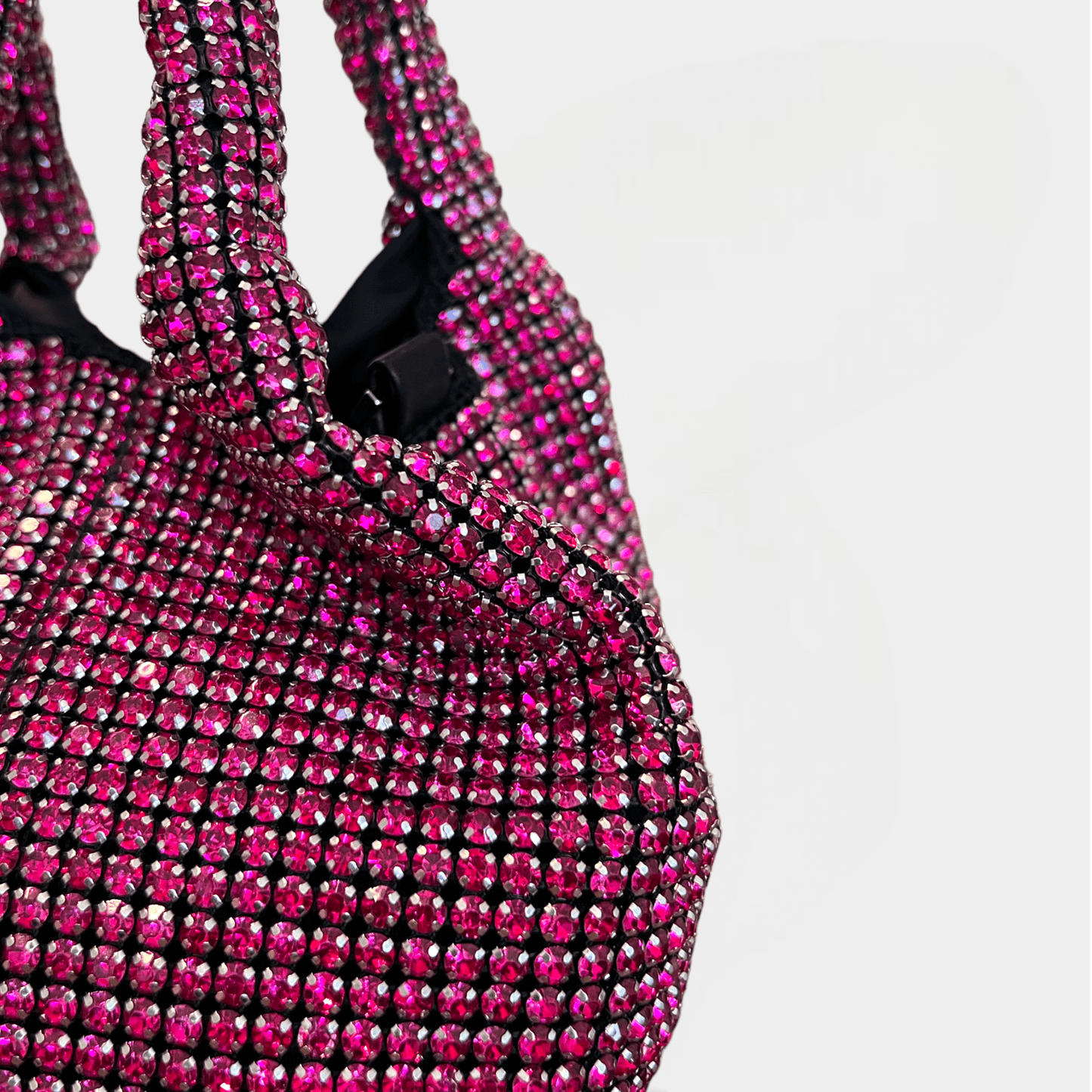 Dazzling Handbag Pink Sparkly Rhinestone Evening bag