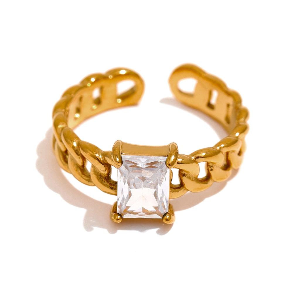 silver stylish ring jewelry spark glamour