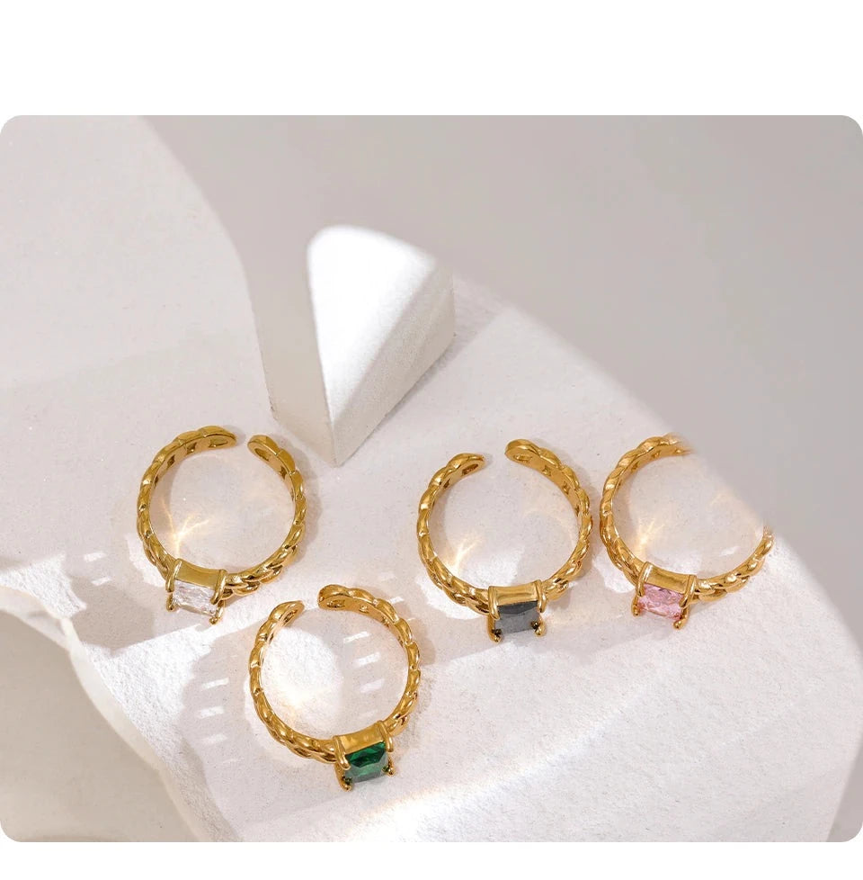 stylish ring jewelry spark glamour