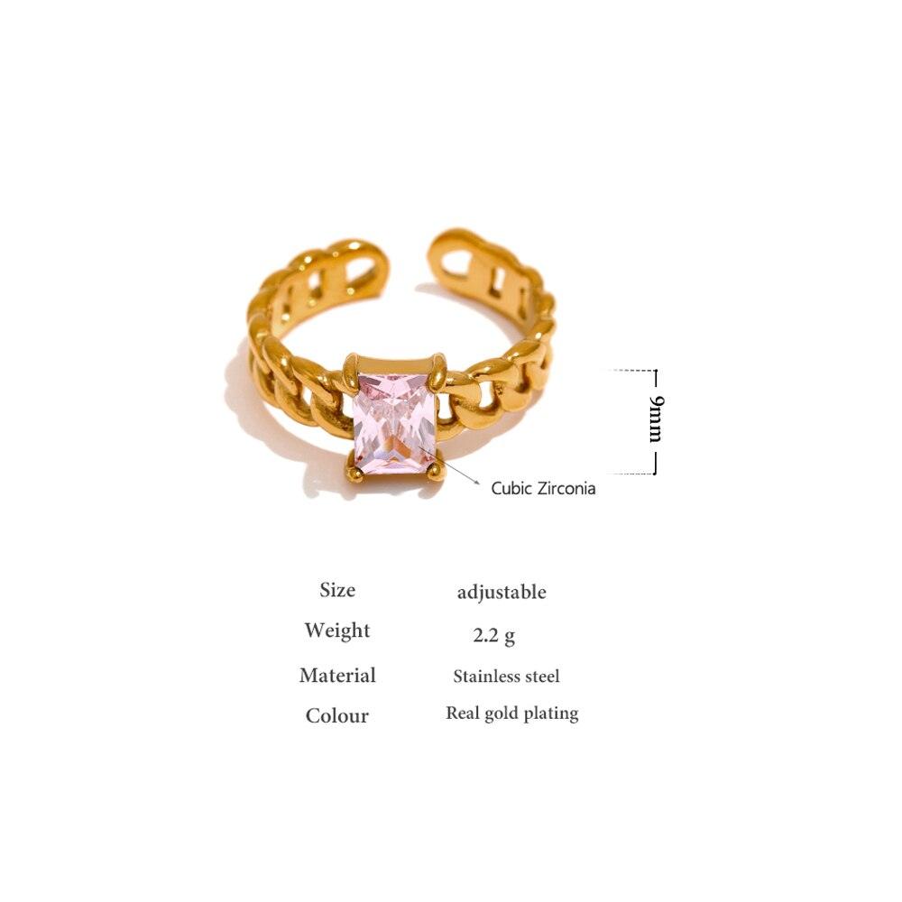 stylish ring jewelry spark glamour