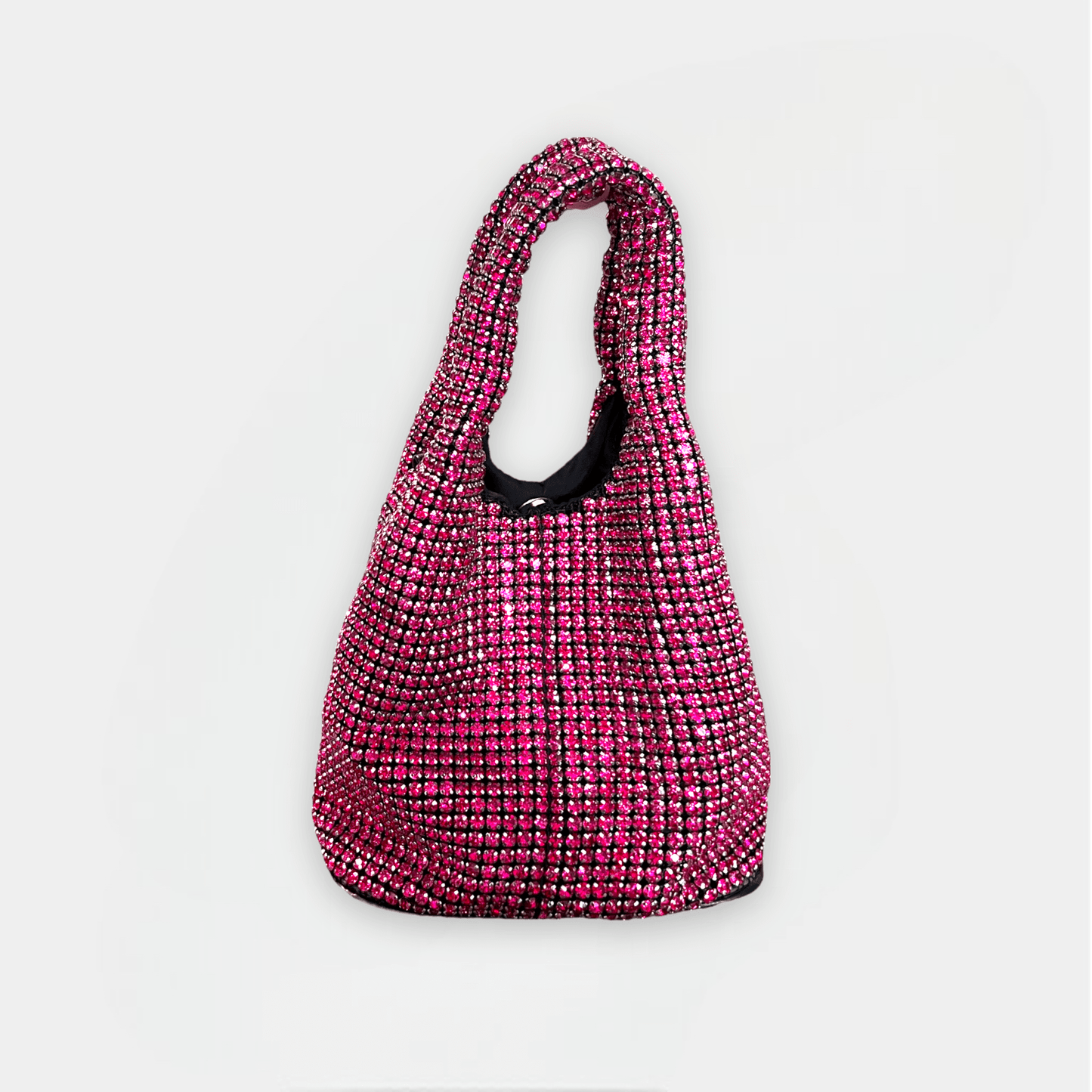 Dazzling Handbag Pink Sparkly Rhinestone Evening bag
