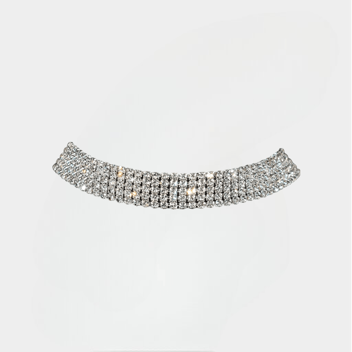 dazzling luxurious choker necklace