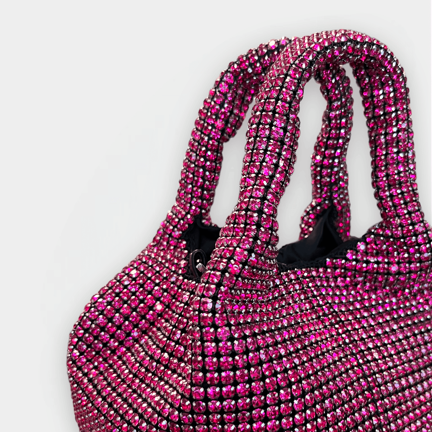 Dazzling Handbag Pink Sparkly Rhinestone Evening bag