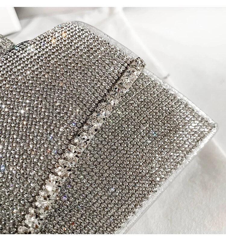 dazzling evening bag sparkles shiny chic party luxury style