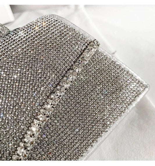 dazzling evening bag sparkles shiny chic party luxury style