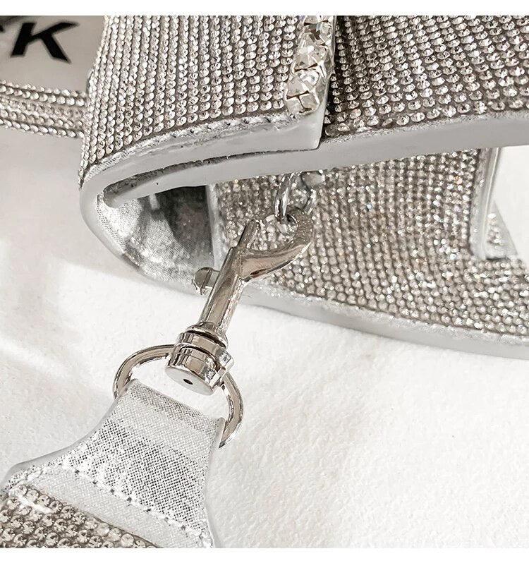 dazzling evening bag sparkles shiny chic party luxury style