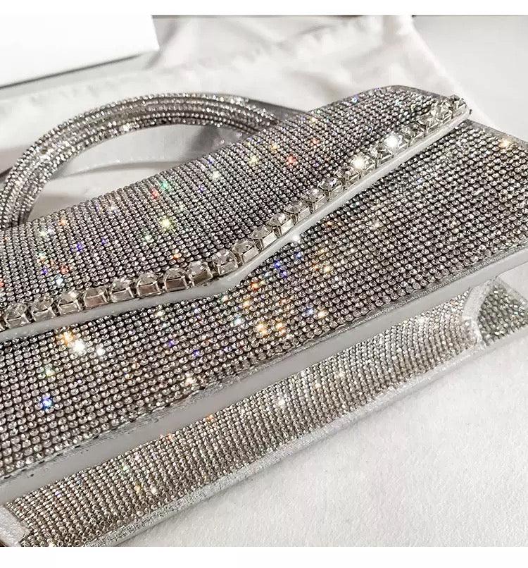 dazzling evening bag sparkles shiny chic party luxury style