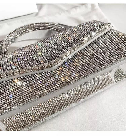 dazzling evening bag sparkles shiny chic party luxury style