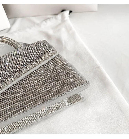 dazzling evening bag sparkles shiny chic party luxury style